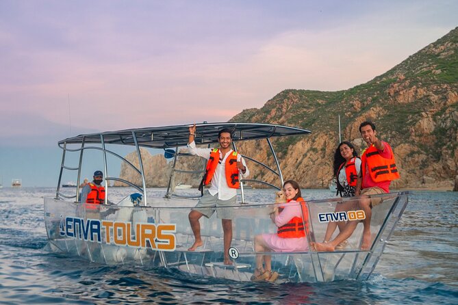 1 hour Private Navigation in Transparent Boat Arco de Los Cabos - Key things to know before you go