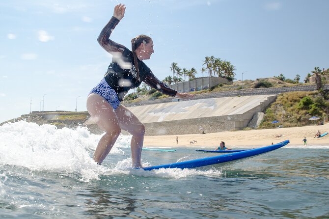 120 Min Surf Lesson / Great for All Levels - Transportation: Pickup on Request, or Meet at Playa Pescadito