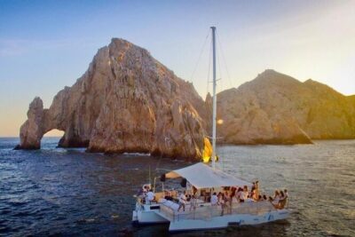 2.10 Hour Sunset Tour on Catamaran in Cabo San Lucas - The 5:00 pm start: what the first stretch feels like