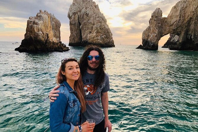 2.10 Hour Sunset Tour on Catamaran in Cabo San Lucas - Stop 5: Medano Beach bay time with music, drinks, and views (20 minutes)