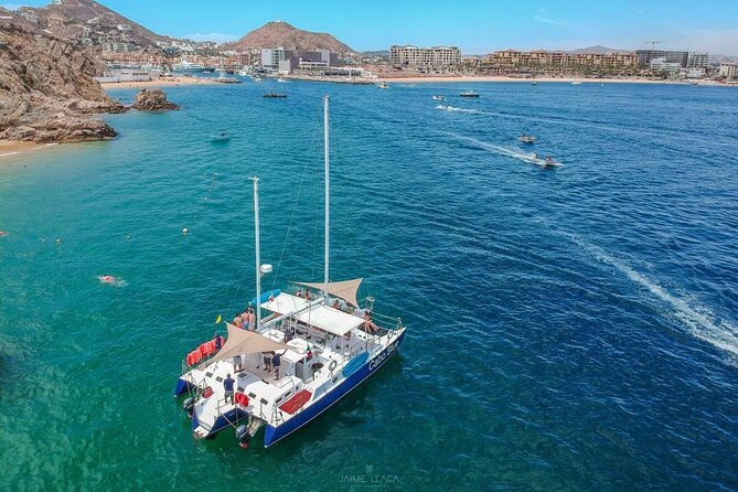 2 Hour Sunset Tour on Catamaran in Cabo San Lucas - Open Bar, Snacks, and the Party-Music Reality Check