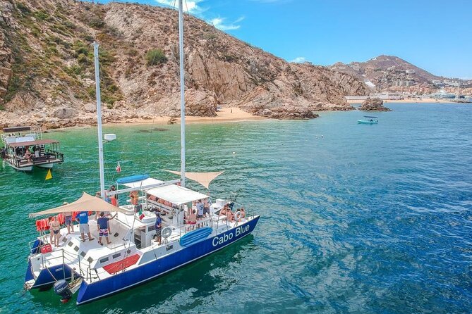 3 hour Snorkeling and Catamaran in Cabo San Lucas - The optional add-ons: lunch and the onboard photo decision