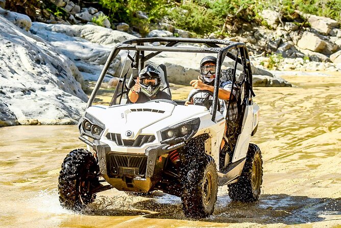 Adventure in Los Cabos Margaritas beach in ATV/UTV desert tour - The Guide Experience: Pacing, Attention, and How the Group Feels