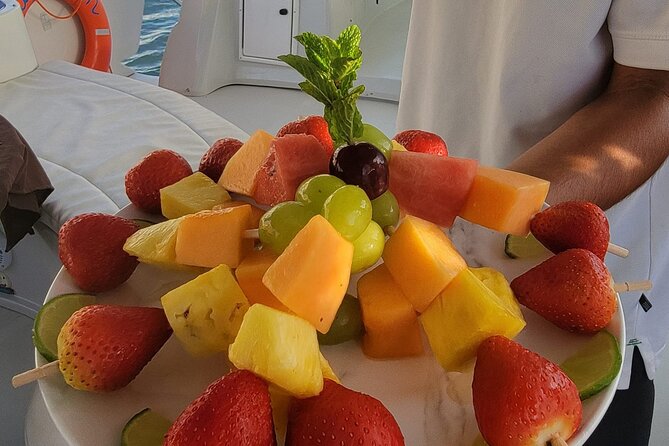 All Inclusive HUGE 75ft Yacht Up to 50 Guests Early Bird Promo - The three-stop Cabo route: El Arco, Chileno, and Médano