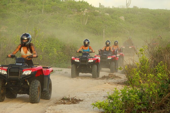 ATV Adventure in Rancho San Cristobal Cabo San Lucas - The Honda 420 and the ride style you’ll feel fast