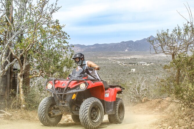 ATV and Camel Experience Los Cabos - ATV ride expectations: skill test, time on the trails, and vehicle quirks