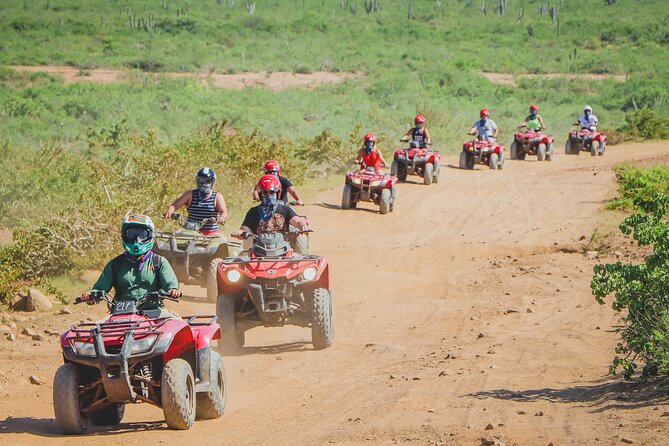 ATV Single in Cabo San Lucas /2 Hours/ migriño beach and desert - Safety gear and instruction: what you need to know before riding