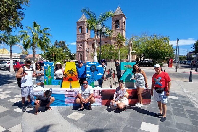 Balandra Beach & City Tour La Paz & Todo Santos hotel California - La Paz cathedral + history flash: quick but meaningful