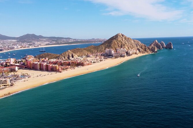Bay Trip and the Arch of Cabo San Lucas - Stop 3: Neptune’s Finger and Pelican Rock views on the way back to shore