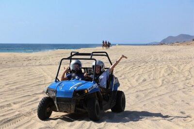 Beach and Desert Mini Razor Tour in Cabo - Arriving at Cactus Tours: check-in, briefing, and picture time
