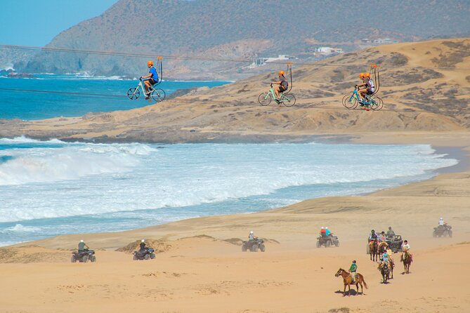 Beach ATV Adventure, Free Horseback Ride, and Sky Bike Experience - Horseback Ride on a Quarter Horse: Relaxed Pace, Real Terrain