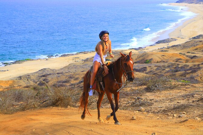 Beach ATV and Horseback Ride Combo Tour in Cabo - Entering Cactus Park: Pickup, Check-In, and Where Time Gets Used