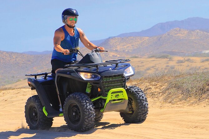 Beach ATV and Sky Bike Tour in Cabo - Playa Migriño: whale-season chance and big Pacific views