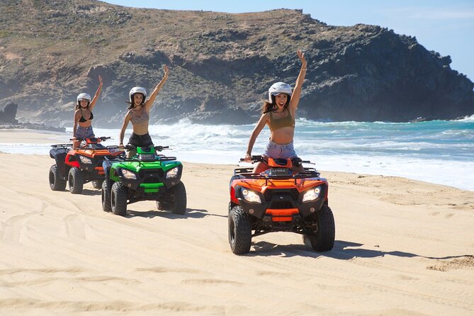 Beach ATV, Free Camel Ride, and Sky Bike Combo - Pickup in Cabo San Lucas and San Jose del Cabo: Fewer moving parts for you