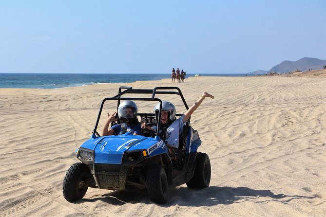 Beach CAN-AM SXS X3 and Horseback Ride in Cabo - A Fast Cabo Mix of SXS, Horses, Migriño Beach, and Tequila