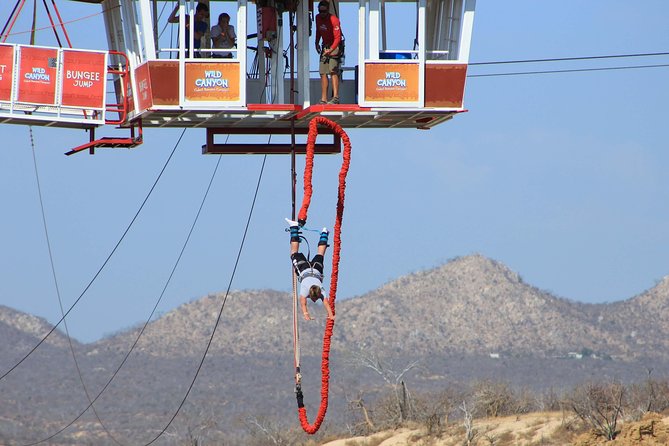 Bungee Jump in Los Cabos - The Jump Itself: Glass, Air, and the Sea of Cortez View