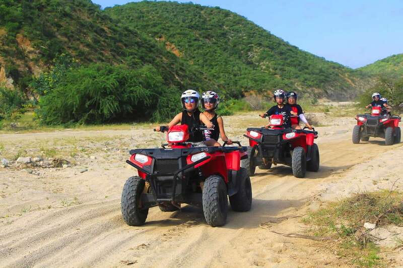 Cabo: Beach & Desert Single ATV Tour with Tequila Tasting - Migriño Beach riding: white sand, ocean views, and real photo breaks