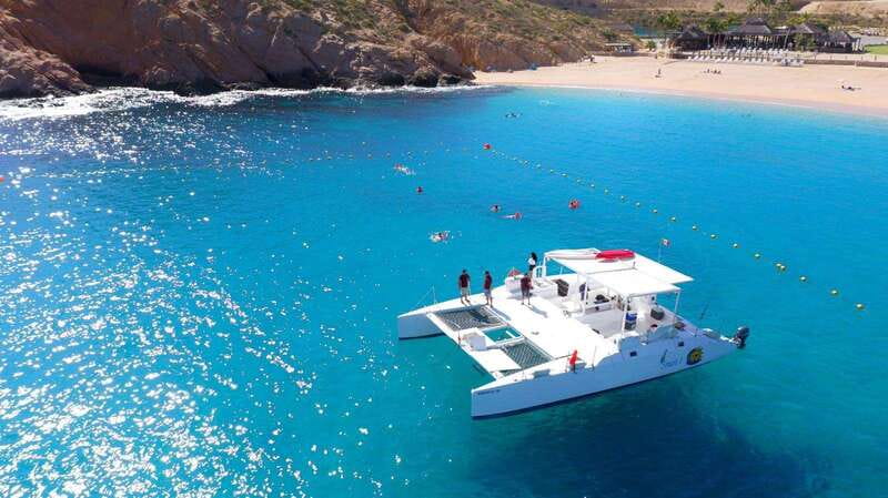 Cabo Catamaran Snorkel: Arch & Santa Maria, Open Bar, Snacks - Timing, weather, and the whale-season wildcard
