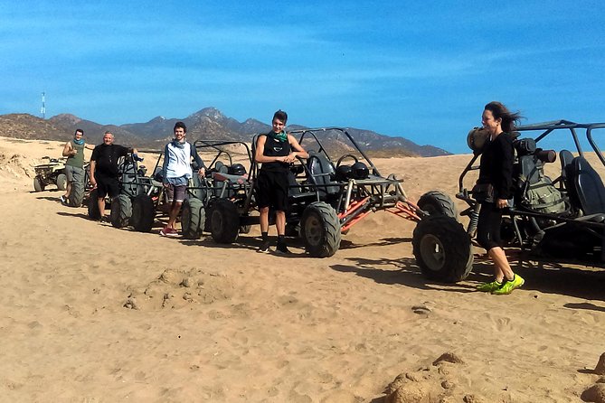 Cabo Dune Buggy- The Off Road Adventure - Included safety gear and why it helps on a windy ride