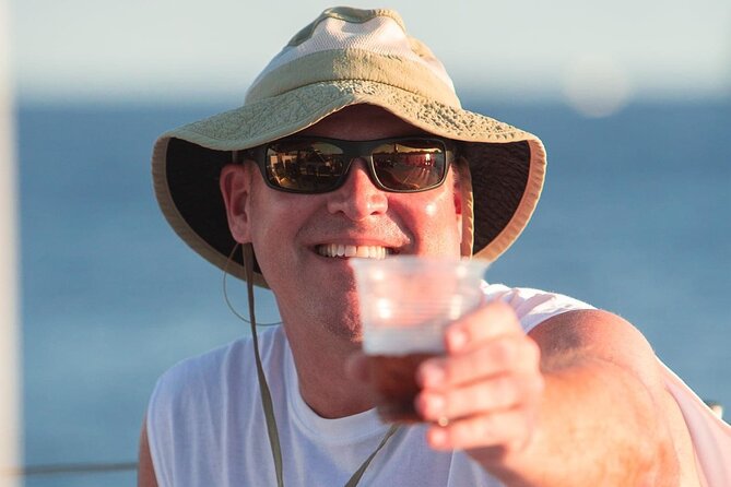 Cabo Escape Sunset Cruise with Dinner and Open Bar - On board: catamaran comfort, dinner, and an open bar