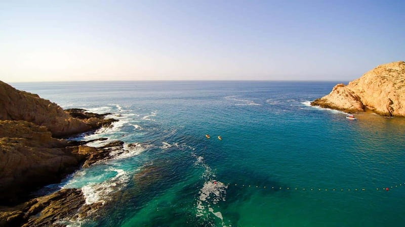 Cabo: Half-Day Kayak & Snorkel to Santa Maria & Chileno Bay - Santa María Bay: Calm Water Views, Reef Snorkeling, and Real Foot Care