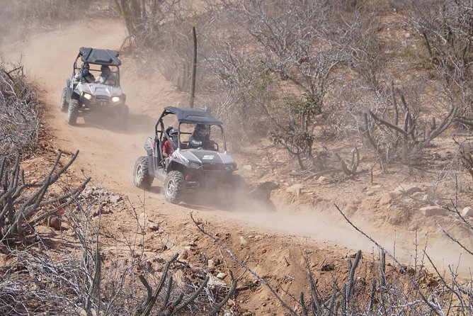 Cabo Original Real Baja 1000 Tour (Triple UTV) - The terrain: desert runs, craters, riverbeds, and beach lines