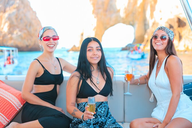 Cabo Private Catamaran: Chill Experience with Sup and Float Mat - Medano Beach cruising, then anchoring for real swim time