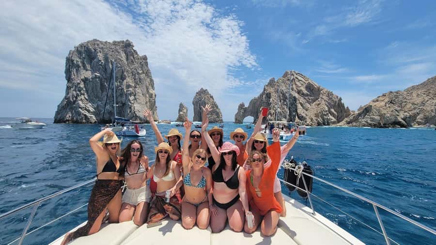 Cabo: Private Yacht Tour, Water Activities, Lunch & Drinks - Snorkeling Spot, Tropical Fish, and Flexible Water Time