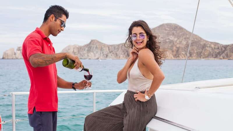Cabo San Lucas: 2 Hour Sunset Cruise with Food and Wine - Departing Cabo San Lucas: The Photo Stop That Helps You Get Oriented