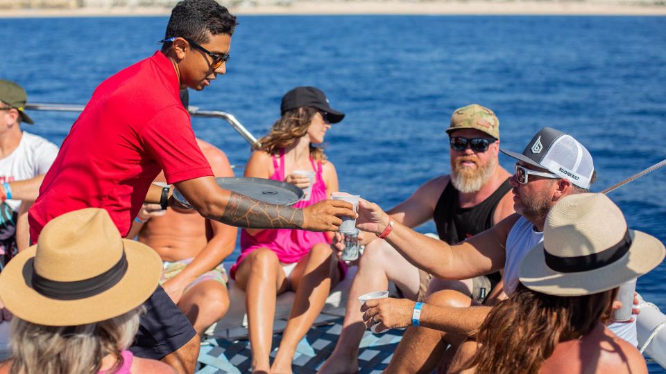 Cabo San Lucas: 4-Hour Snorkeling Cruise with Open Bar - Deck Time with Open Bar: Margaritas, Cerveza, and a Crew That Keeps It Moving