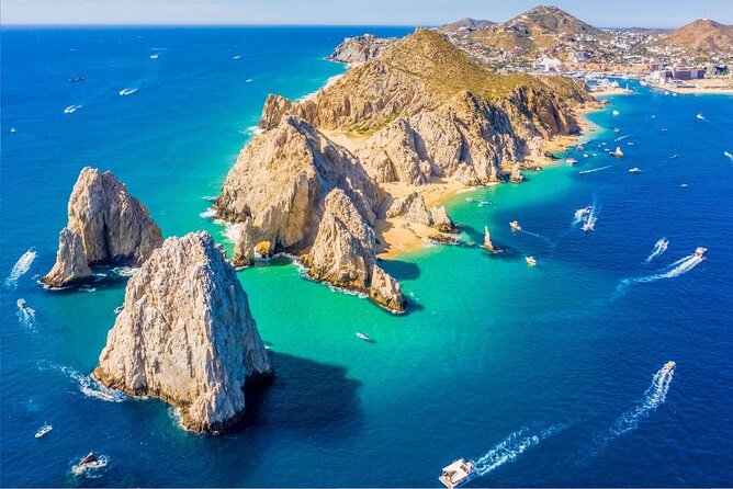Cabo San Lucas Arch Tour and we go down to Playa del Amor - Quick hits