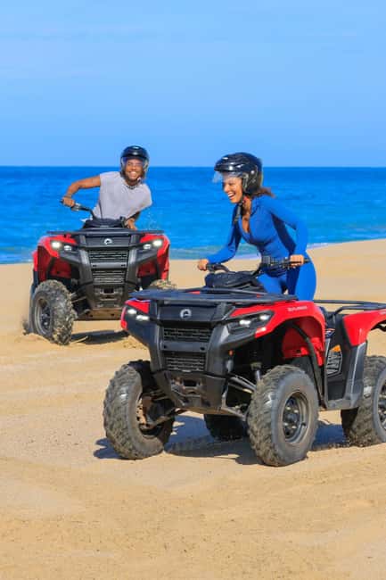 Cabo San Lucas: Beach & Desert ATV Tour with Tequila Tasting - The Actual Ride Route: Desert Tracks, Sandy Riverbeds, and Mountain Trails
