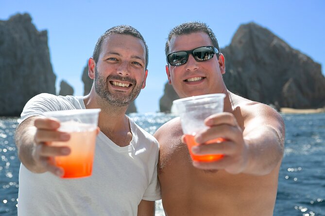 Cabo San Lucas Boat Tour with Snorkeling, Open Bar, and Lunch - The vibe on this Cabo boat: open bar + music, not a quiet nature cruise