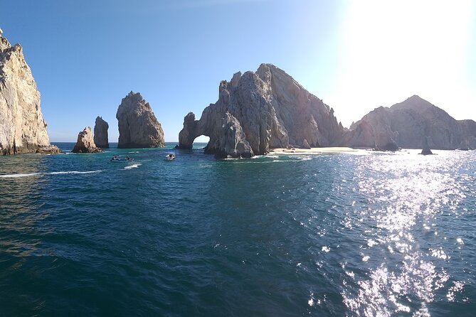 Cabo San Lucas Humpback Whale Watching Tour - Stop 1: El Arco (The Arch of Cabo San Lucas) in granite and sea-life