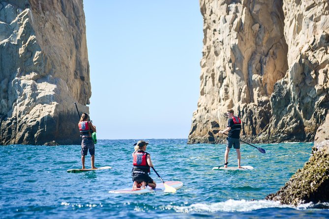 Cabo San Lucas Paddleboard and Snorkel at the Arch - El Arco from your board: close-up views without the crowd feel
