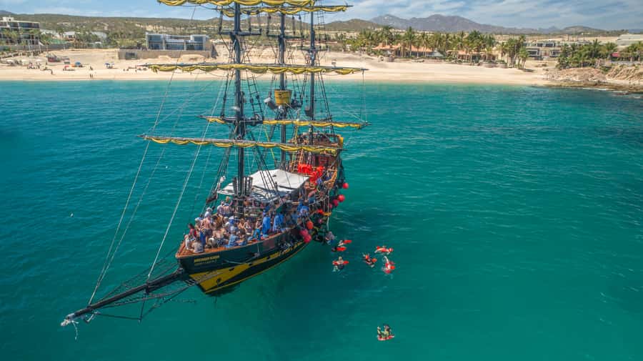 Cabo San Lucas: Pirate Cruise with Snorkel Treasure Hunt - The Route: Los Arcos, Lover’s Beach, Pelican Rock, and Chileno Bay