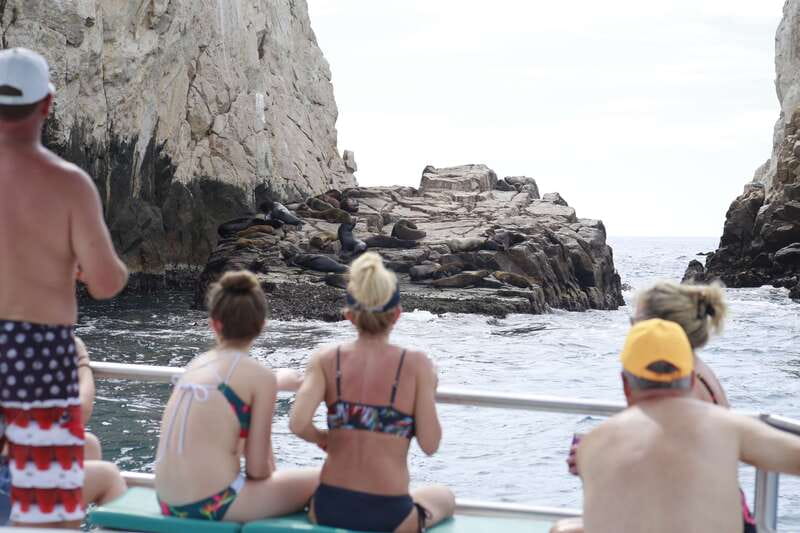 Cabo San Lucas Private Mini Catamaran Tour - Anchoring on the Semi-Private Beach: Snorkeling, Swimming, and Downtime