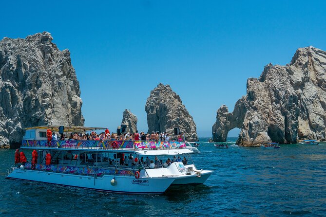 Cabo San Lucas Sunset Cruise Full dinner, open bar and transfer - Key things to know before you go