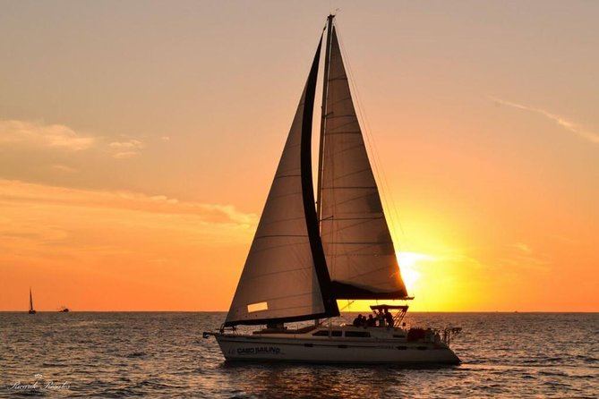 Cabo San Lucas Sunset Sailing Shared Cruise - Small-Group Sailing Setup at F Dock Marina