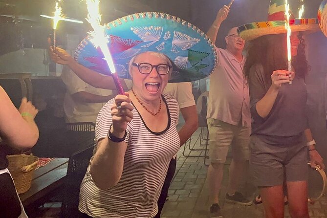 Cabo San Lucas Taco Fiesta: Cooking, Dancing and Mixology Class - The salsa dancing part: not a performance, a participation lesson