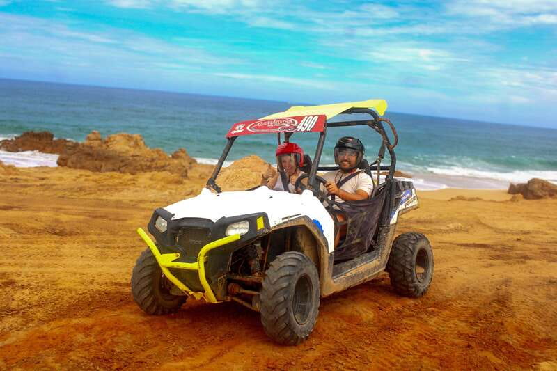 Cabo San Lucas: Tour en UTV playa desierto y tequila tasting - Getting to the trails: pickups in Cabo San Lucas and San José del Cabo