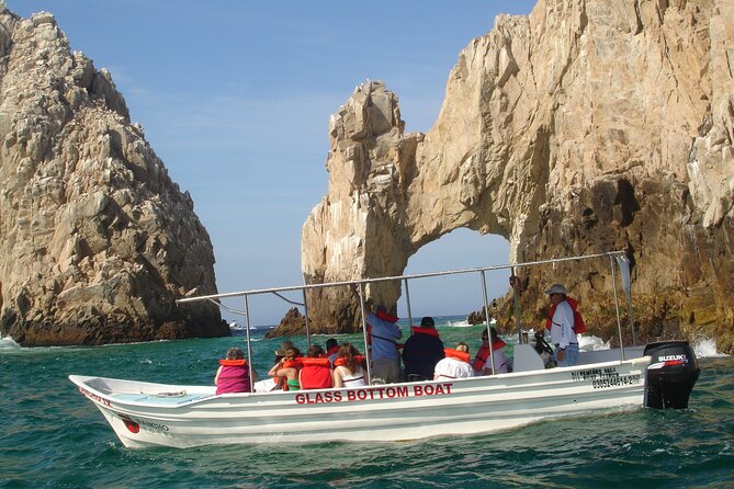 Cabo San Lucas Tour & Glass Bottom Boat to the Arch - Stop 1 in Cabo San Lucas: quick land sights with real names