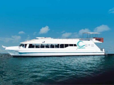 Cabo: Sunset Cruise with Dinner, Music & Open Bar - The 75-minute sunset cruise over the Sea of Cortez