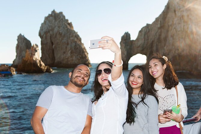 Cabo Sunset Dinner Cruise: Fajitas, Lands End and Party - Cabo Marina at 5pm: how the timing really works