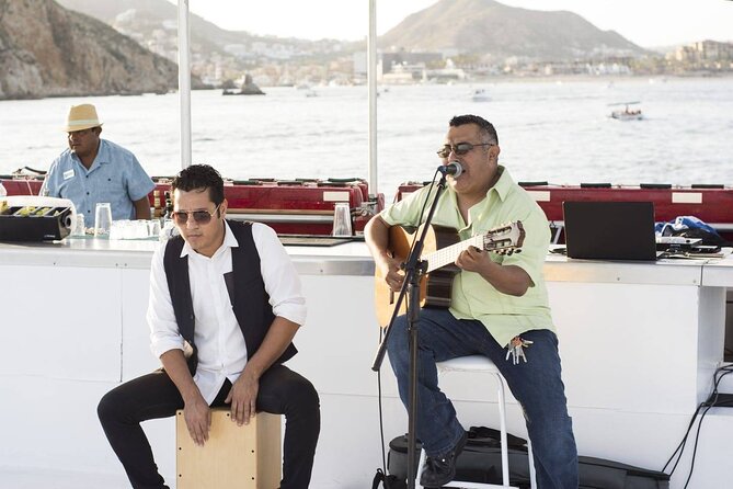 Cabo Sunset Dinner Cruise: Fajitas, Lands End and Party - The party level: drinks, DJ energy, and the dance floor