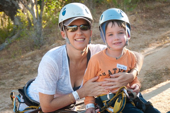 Cabo Zip-line and Rappelling Adventure - Safety briefing and gear: lockers, water, and wet towels