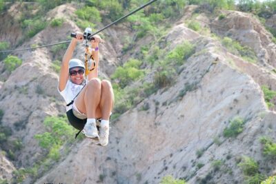 Cabo Zip-line and Rappelling Adventure - Pickup in Cabo San Lucas and Costa Azul check-in