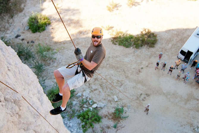Cabo Zip-line and Rappelling Adventure - The guide team: hands-on coaching makes it feel personal