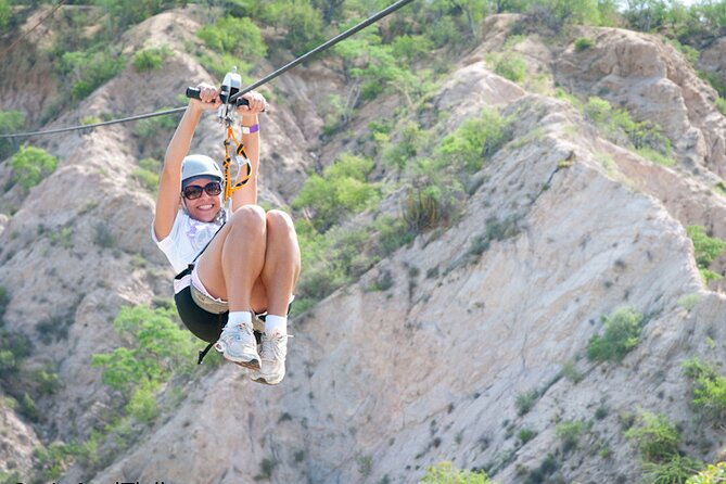 Cabo Zip-line and Rappelling Adventure - Pickup in Cabo San Lucas and Costa Azul check-in