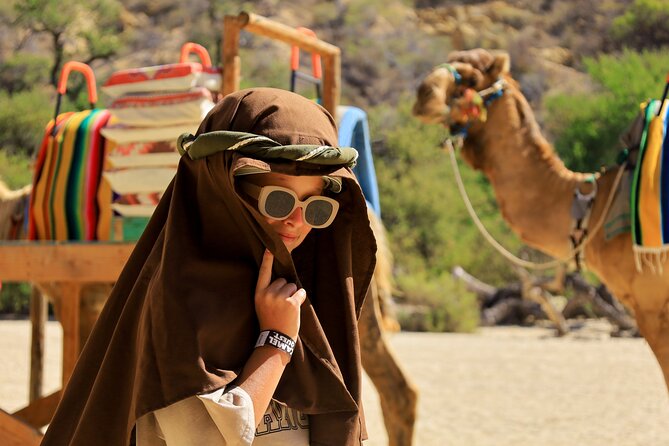 Camel Ride in the Canyon + Thrilling Water-Slides & Snacks - Camel ride in El Tule canyon: what the swaying ride really gives you